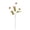 Yellow, variant on 5-Head Plastic Dandelion Stems Silk-Like Fake Flowers for Outdoor Garden Porch Decor All-Season Faux Floral Arrangements