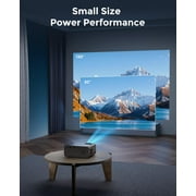 Mini Projector 1080P Portable Projector Compatible with iPhone/Android/PS4/Laptop/TV Stick, Built-in Hi-Fi Speaker, for Home Theater/Indoor Outdoor Movies/Gaming