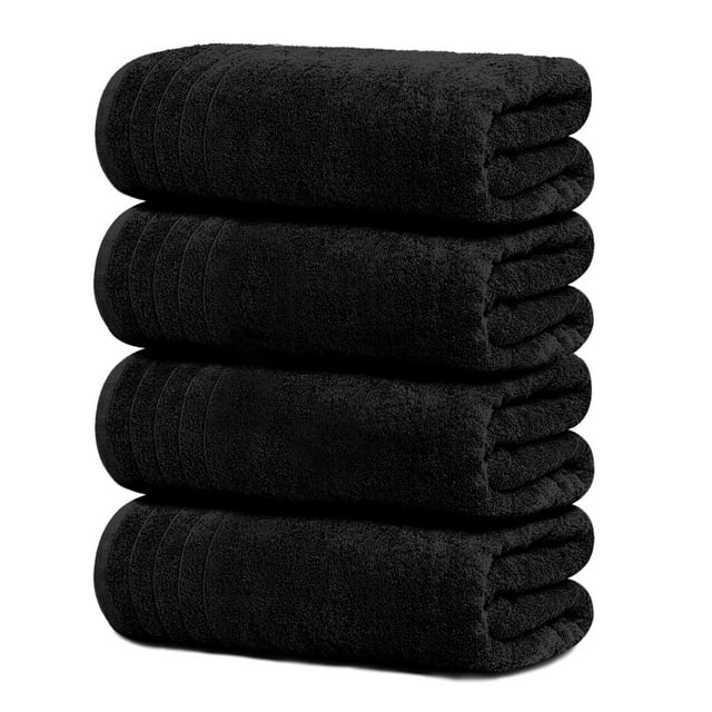 Toallas de baño Tens Toallas extra grandes, 100% algodón, 76 x 152 cm, paquete de 4