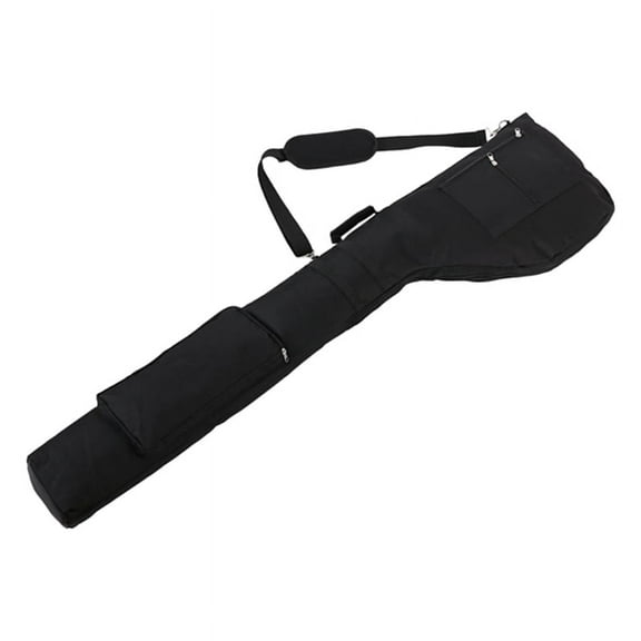 New Golf Club Carrier Bag Carry Driving Range Travel Bag Water Foldable Golf Bag Golf Carry Bag,Black