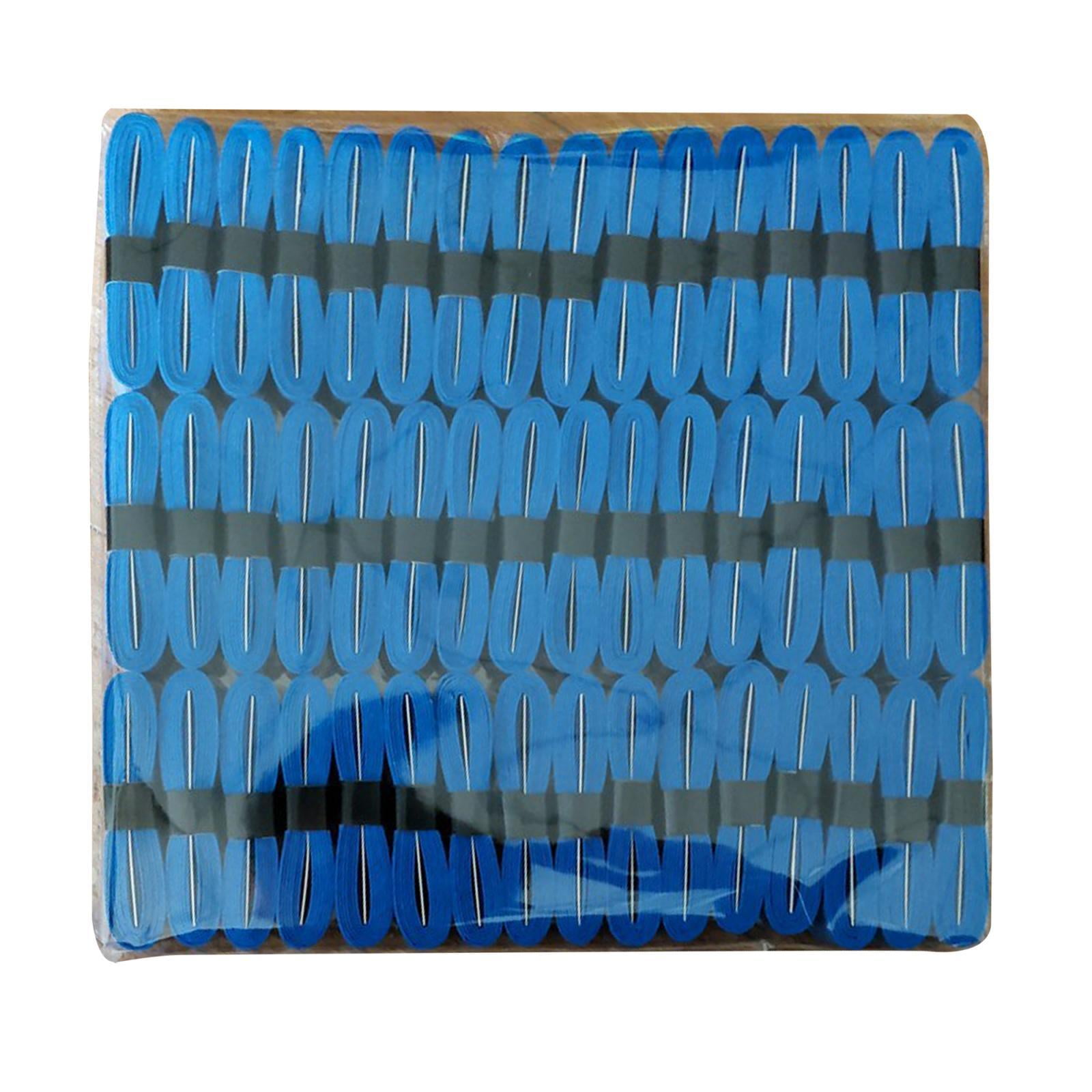 Axioma 48Pcs Tennis Racket Grip Tape Badminton Squash Racket Over Grip Sweat Absorption dark blue