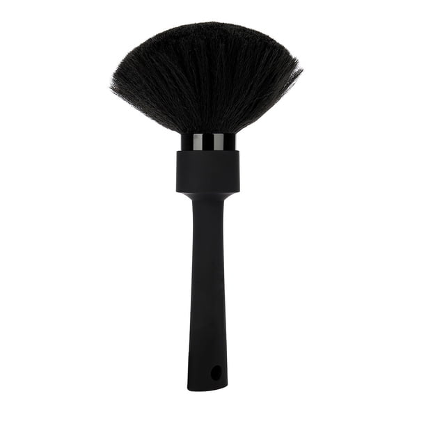 PLUMERO DE CULO CON CEPILLO DE BARBERO, CEPILLO DE PELO, PLUMERO DE CULO, CEPILLO DE LIMPIZA PARA CORTAR Y PEINAR EL CABELLO, TAMAÑA COMPACTO DE 22 CM CM CON ESTRUCTURA