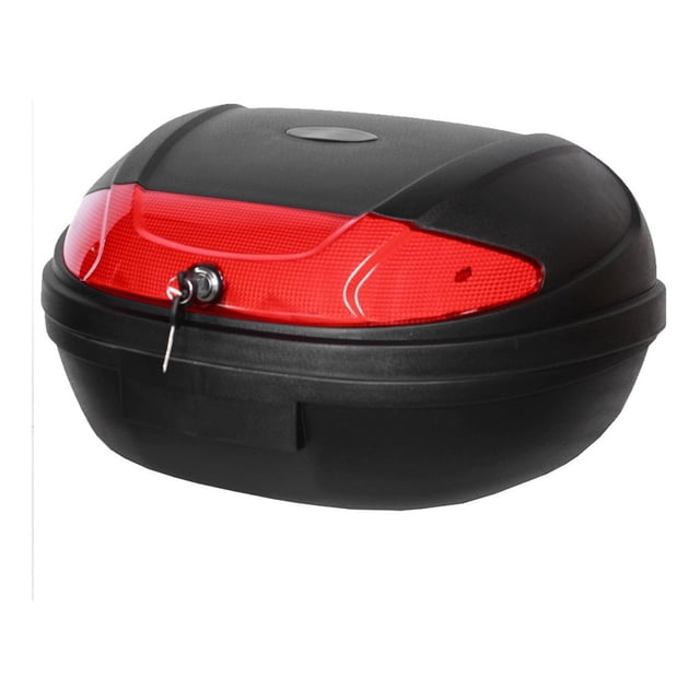Caja Maletero 53 litros GUTSTARK Porta Equipaje Moto Top Case 2 cascos
