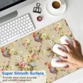 thumbnail image 4 of Long Mouse Pads for Desk,Pioneer Flower Floral Print Pattern Desk Mats on Top Of Desks, Desk Mouse Pad Extra Large with 3mm Non-Slip Base and Stitched Edge for Gaming,Office,Work,Home 31.5"x11.8", 4 of 6