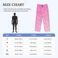 thumbnail image 2 of Salouo Breast Cancer Pink Ribbons Awareness Print Pajama Pants for Men, Lounge Pants Elastic Waistband Casual Men's sleepwear Loungewear Sleep Pajama Pant -XX-Large, 2 of 7