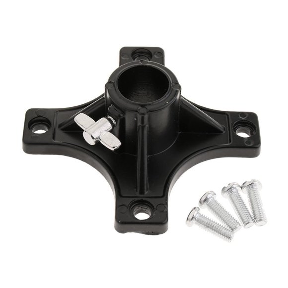 Eigraketly Juego de batería de metal, taburete, asiento, base de trono para piezas de percusión de batería Accesorios para instrumentos musicales