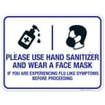 thumbnail image 1 of Face Masks Required Sign, 18x24 Aluminum, 1 of 1