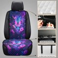 thumbnail image 6 of Eheartsgir Car Front Seat Covers Butterfly and Floral Pattern 2 Pcs Car Seat Covers Dustproof for Most Cars Breathable Polyester Front Bucket Seat Pads, 6 of 7