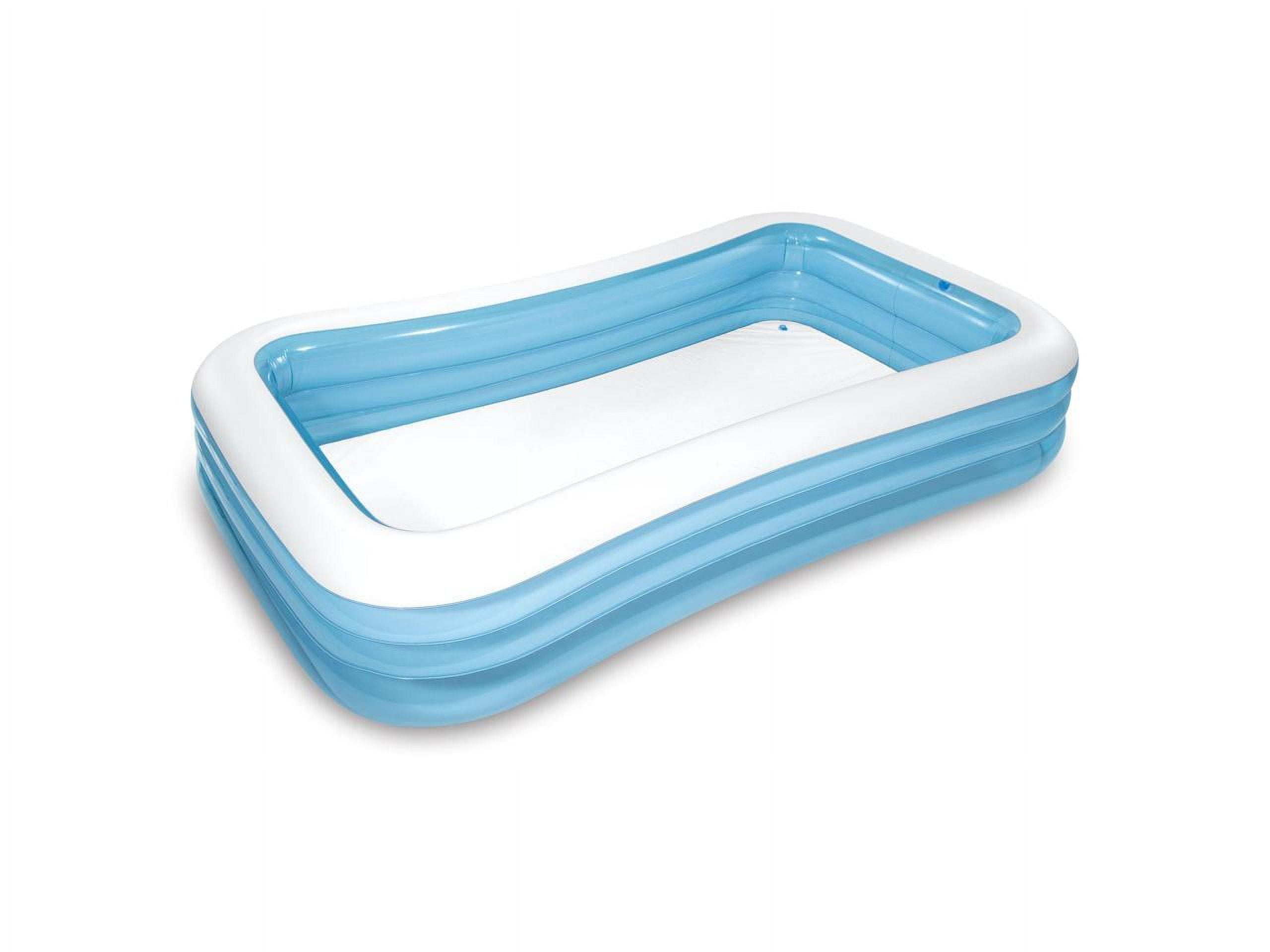 Intex - 58484NP - Frosted Rectangular Pool - Blue Color