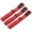 Red, variant on Uxcell 2m Adjustable with Quick Release Buckle Luggage Straps, Gray 3 Pack