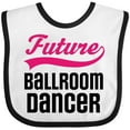thumbnail image 3 of Inktastic Future Ballroom Dancer Girls Girls Baby Bib, 3 of 4