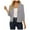 Gray, variant on Sweater Duster for Women "Women's Elegant 3/4 Sleeve Knit Cardigan Slim Fit Fashionable Open Front Outerwear"