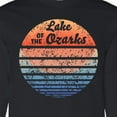 thumbnail image 4 of Inktastic Lake of the Ozarks Distressed Retro Sunset Long Sleeve T-Shirt, 4 of 5