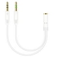 thumbnail image 2 of Deyuer Headphone Splitter Earphone Adapter Audio 3.5mm Female to 2 Male Jack Aux Cable, 2 of 7