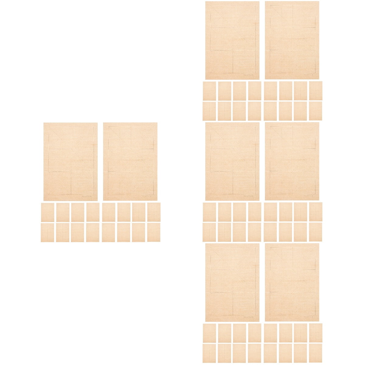 Masteelf 400 Sheets  Chinese Calligraphy Paper Vintage Writing Paper Calligraphy Training Paper Practical Rice Paper