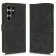 thumbnail image 4 of PANDACO Black Wallet Case for Samsung Galaxy S24 Ultra, 4 of 5