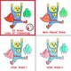 thumbnail image 5 of Crayones jumbo Lucky Art de 20 mini paquetes no tóxicos, 5 of 7