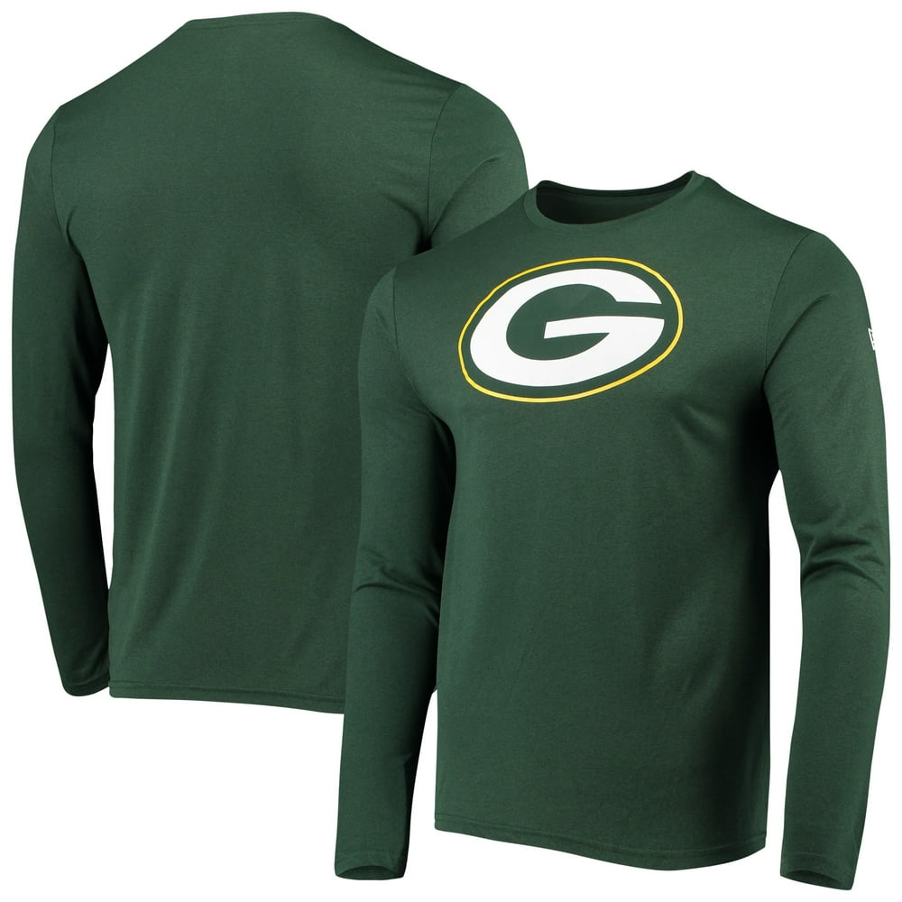 Green Bay Packers New Era Combine Authentic Stadium Logo Long Sleeve T ...