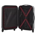 thumbnail image 3 of Juego de equipaje Travelers Club Orion, 6 piezas, negro, 3 of 7