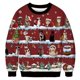 thumbnail image 1 of Sudaderas con capucha navideñas para hombre, ropa con gráficos divertidos de animales, camisetas de manga larga, sudaderas con capucha de gran tamaño, ropa navideña para hombre 2023, 1 of 4