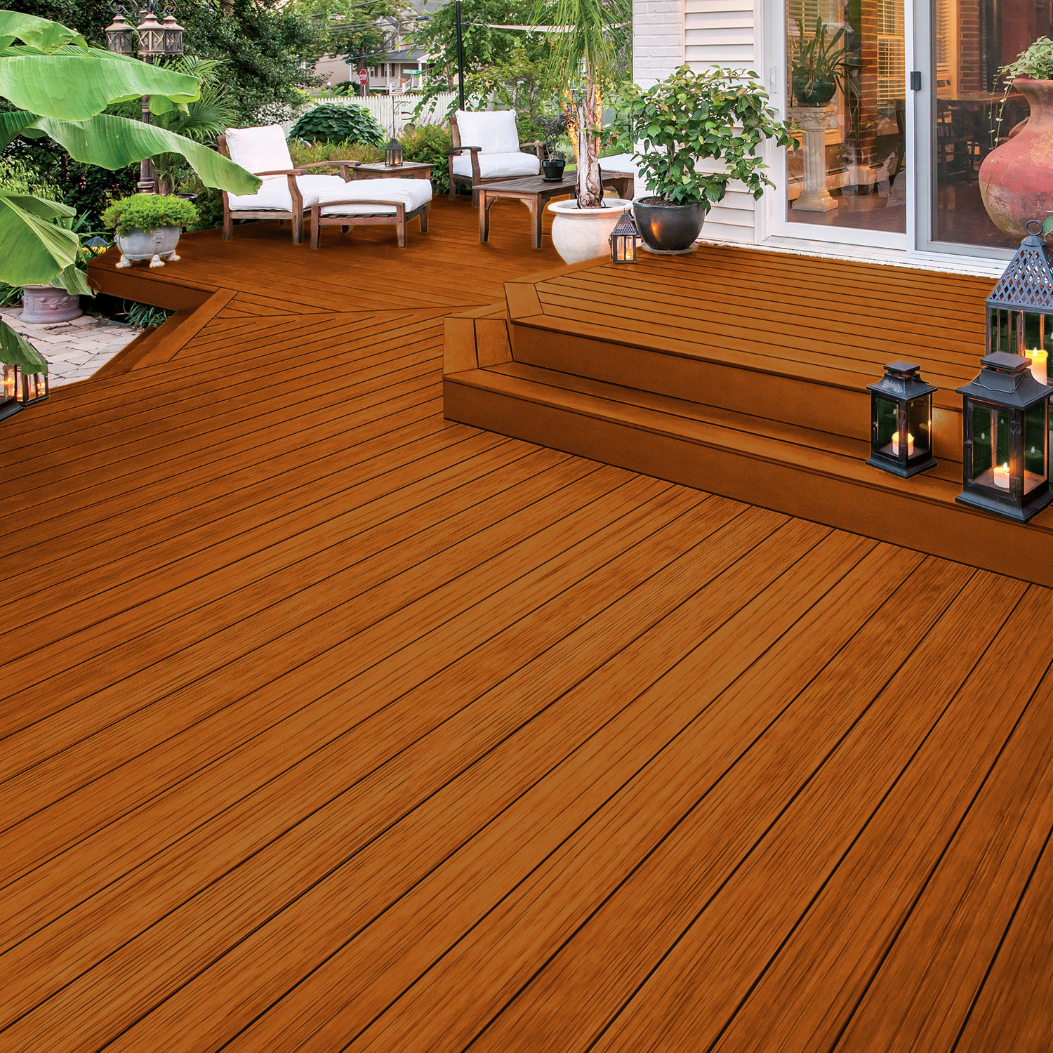Olympic WaterGuard 1 Gallon Woodland Cedar Semi-Transparent Exterior Wood Stain and Sealer