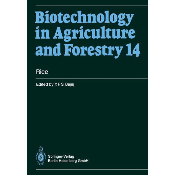 Biotechnology in Agriculture and Forestr Rice, Book 14, (Paperback)