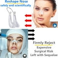 thumbnail image 4 of Yirtree 2PCS Nose Shaper Lifter Clip Nose Beauty Up Lifting Soft Safety Silicone Rhinoplasty Nose Bridge Straightener Corrector Slimming Device for Wide Crooked Nose Women Men Girls Ladies, 4 of 8
