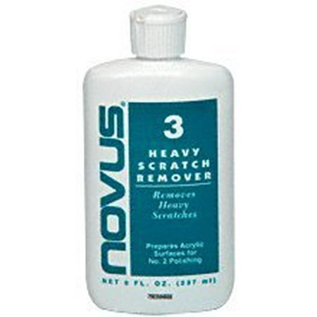 No. 3 (Heavy) Novus Plastic Polishes, Heavy Scratch Remover By