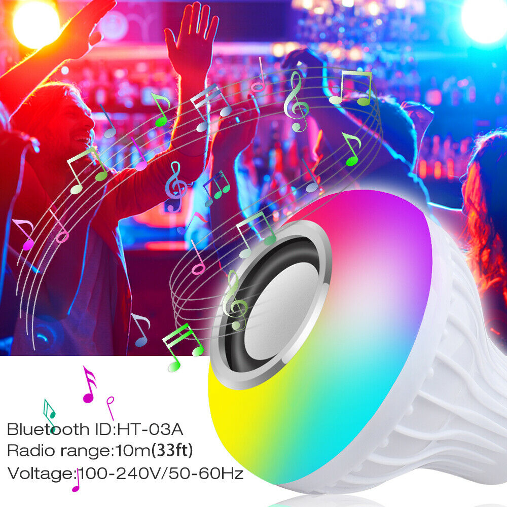 bluetooth light bulb speaker walmart