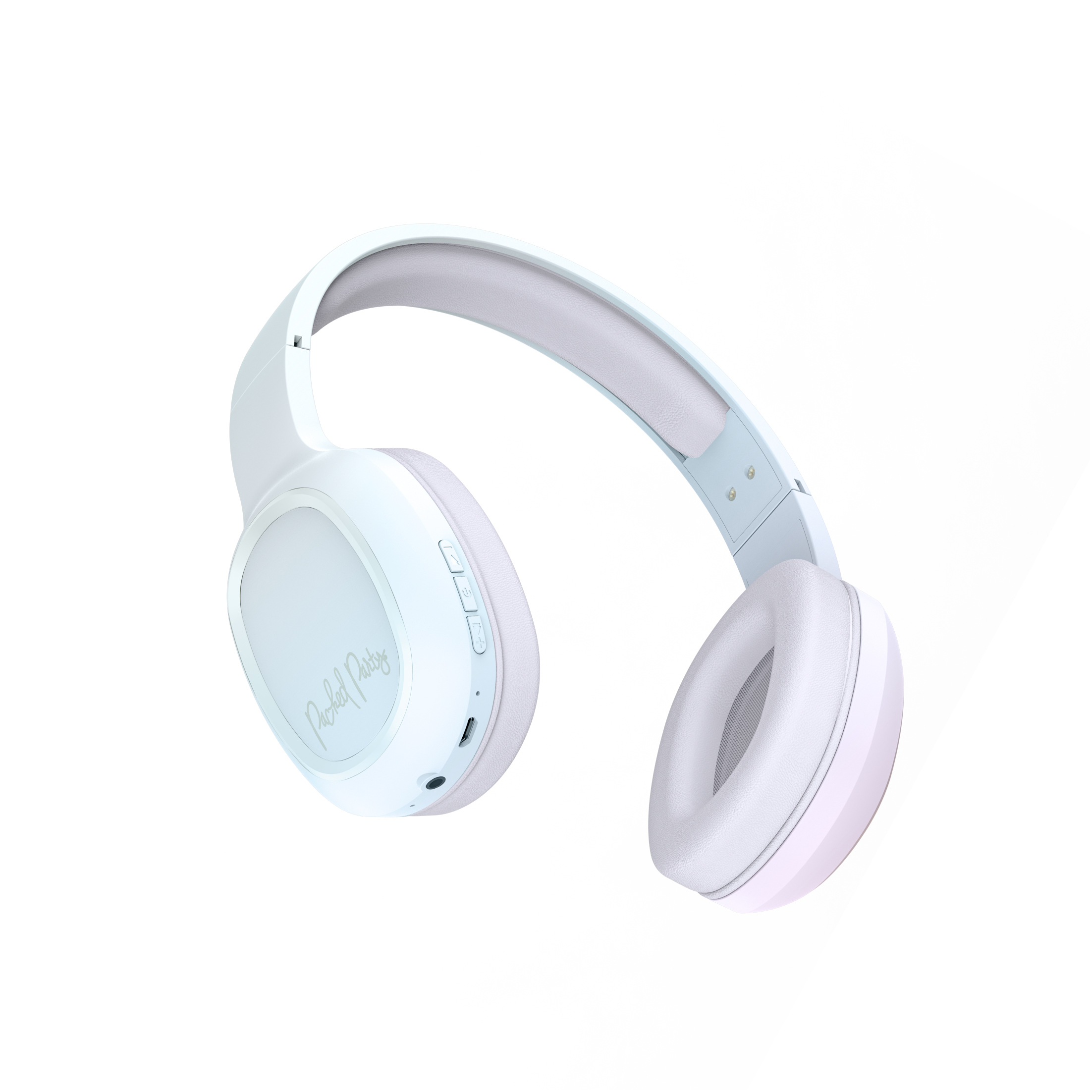 Packed Party Iridescent Bluetooth Wireless Headphones with Built-in Microphone, Over 14 Hours of Playtime