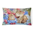 thumbnail image 1 of Carolines Treasures CDCO0200PW1216 Blue Cats Fabric Decorative Pillow, 1 of 3