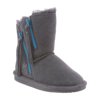 Bearpaw Boots Girls Mimi Youth Slim Tread Rubber Sole Faux Snake 1901Y