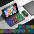thumbnail image 1 of AIEACH Keyboard Case For XIAOMI Redmi Pad Case Bluetooth Keyboard Mouse Cover For Redmi Pad 10.61" Russian Spanish Portuguese, 1 of 5