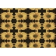 thumbnail image 1 of Ahgly Company Machine Washable Indoor Rectangle Transitional Bakers Brown Area Rugs, 2' x 4', 1 of 7