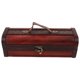 thumbnail image 1 of Caja de madera para vino tinto Botellero de madera Portador de vino Portador de botellas de vino de madera, 1 of 7