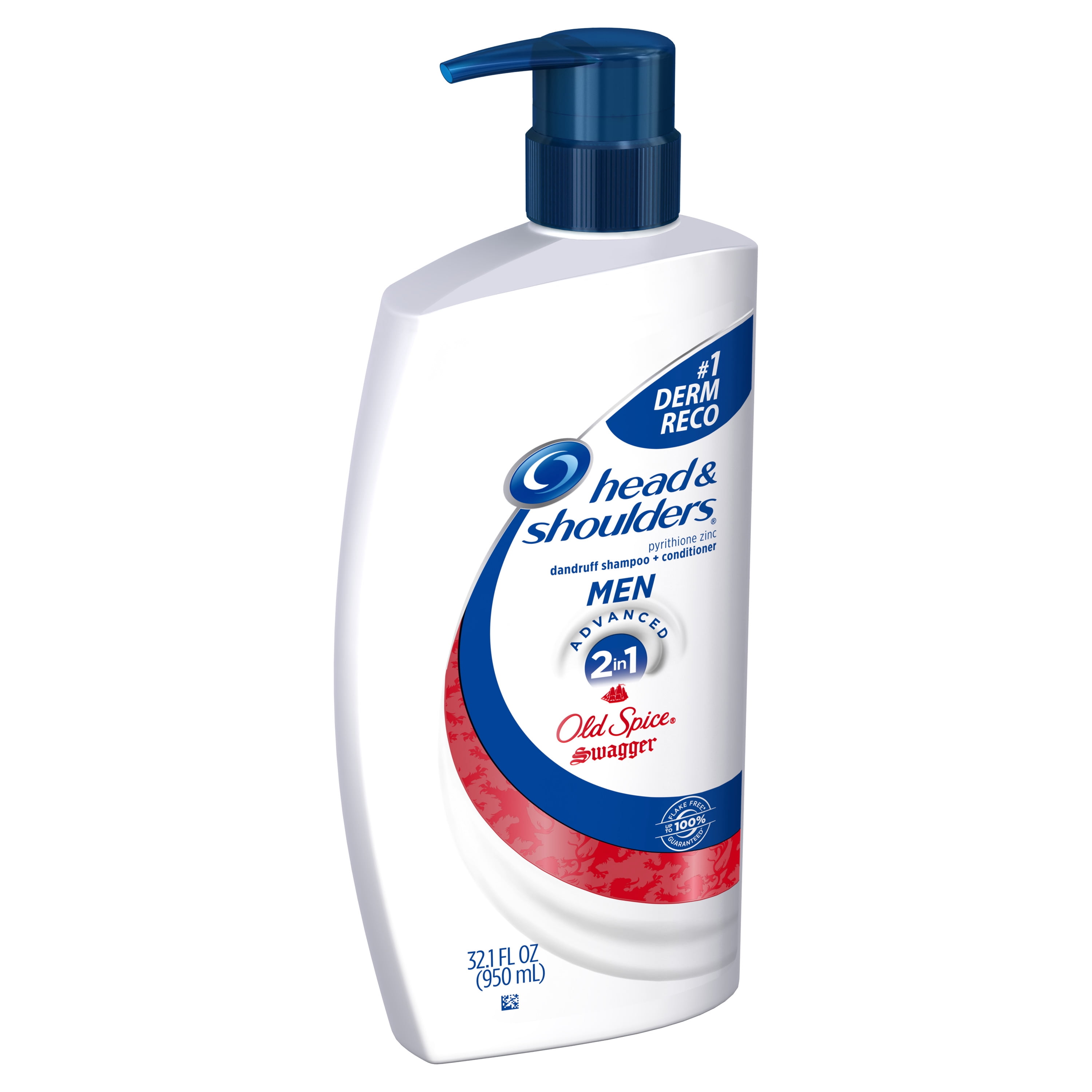 Head and Shoulders Old Spice Swagger 2-in-1 Anti-Dandruff Shampoo + Conditioner for Men 32.1 fl oz