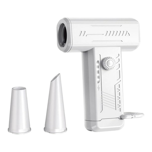 Mini turbocompresores de alta velocidad con ventilador de batería, luz LED de 130.000 rpm y boquillas versátiles.