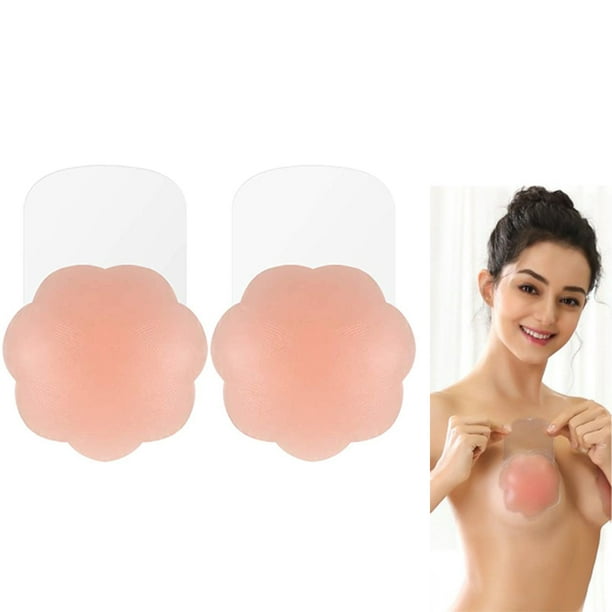 Nipplecovers Silicone Reusable Pasties for Women Skin Breast