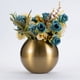 thumbnail image 4 of Moluckfu Florero De Metal Dorado Para Arreglo Floral Y En Escritorio O, 4 of 8