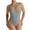 Gray, variant on WMTBSRSW Shapewear Bodysuits for Women Tummy Control Body Suits Square Neck Thong Body Shaper One Piece Thong Body Suit Tank Tops