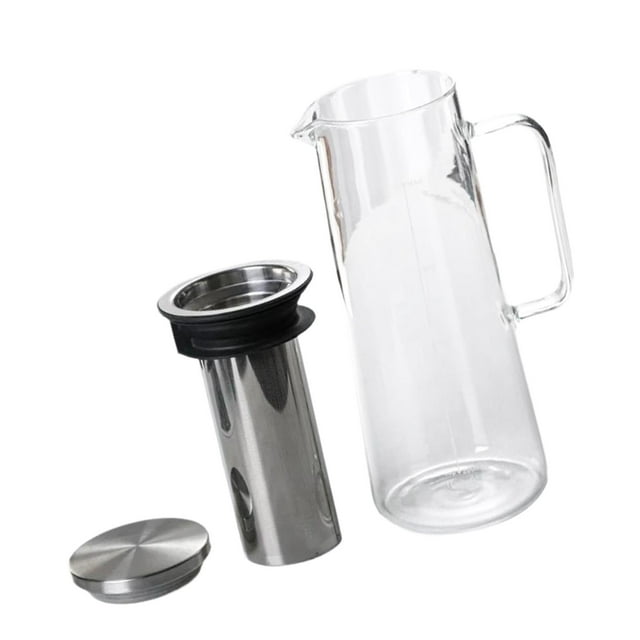 Guardoinrt Cold Brew Tea Pot For Iced Coffee Tea Lemonade Multifunctional Brewing Favorite Beverages Cold Brew Coffee Maker [Trans