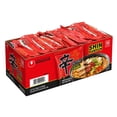 thumbnail image 6 of Nongshim Shin Ramyun Spicy Beef Ramen Noodle Soup, Pack of 2 (4.23 oz Each) with Serving Bowl by OMA, 6 of 6