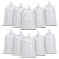 thumbnail image 1 of sacos de arena Bolsas de arena de polietileno vacías, bolsas de arena resistentes para inundaciones, barrera de agua, 10 Uds., 1 of 6