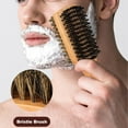 thumbnail image 5 of Double Sided Slick Back Hair Brush, Boar Bristle HairBrush For Wet Or Curly, Bristle Hairbrushes, 5 of 7