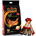 thumbnail image 3 of TNI King Coffee 3 in 1 Instant Vietnamese Coffee, 100 Single Serve Packets - Individual Pocket Size Sachet Sticks - Blended with Coffee, Cream Powder and Sugar - Bulk Size Pack, 3 of 8