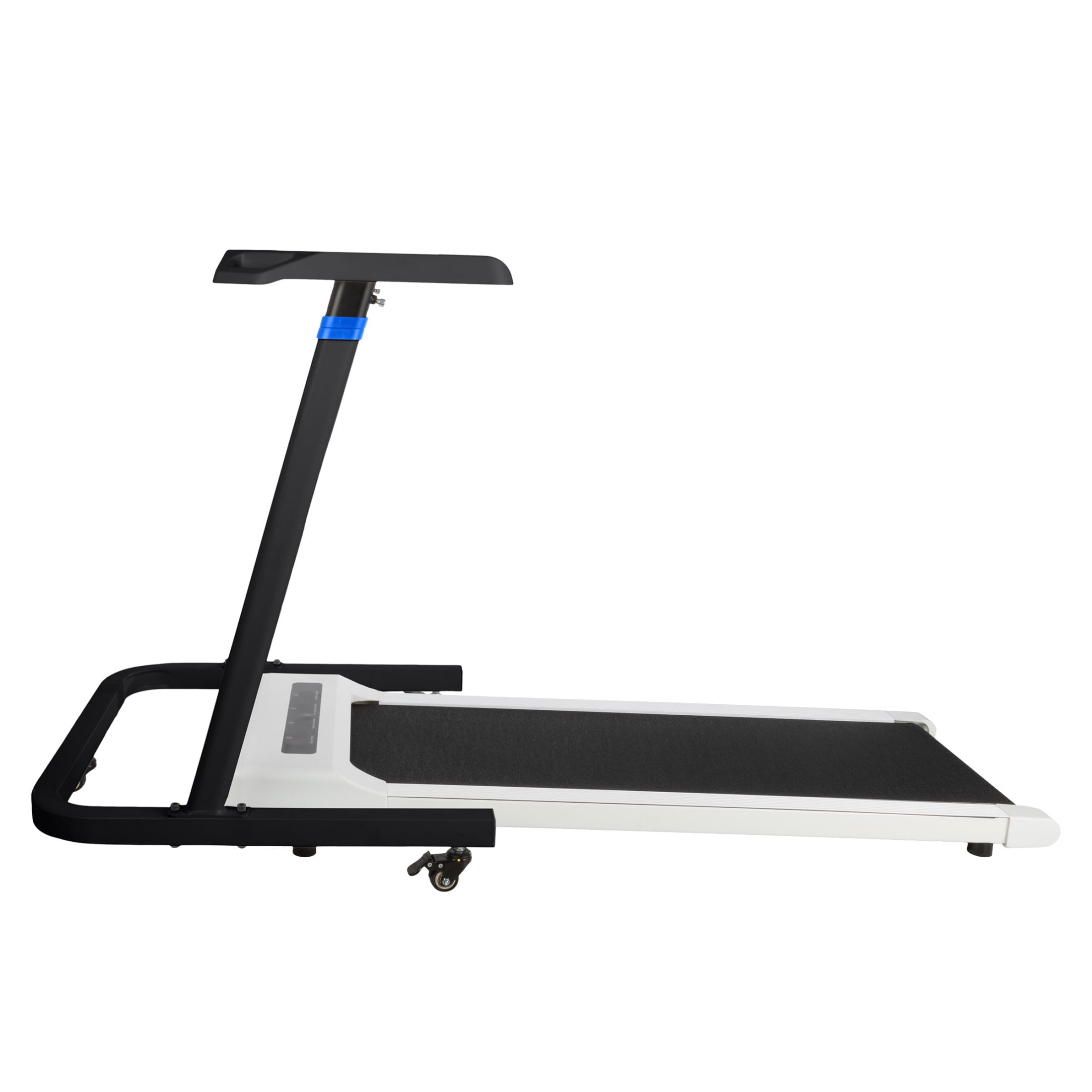 RAD Sportz Walking Pad Treadmill and Standing Desk Workout Set, Black/White