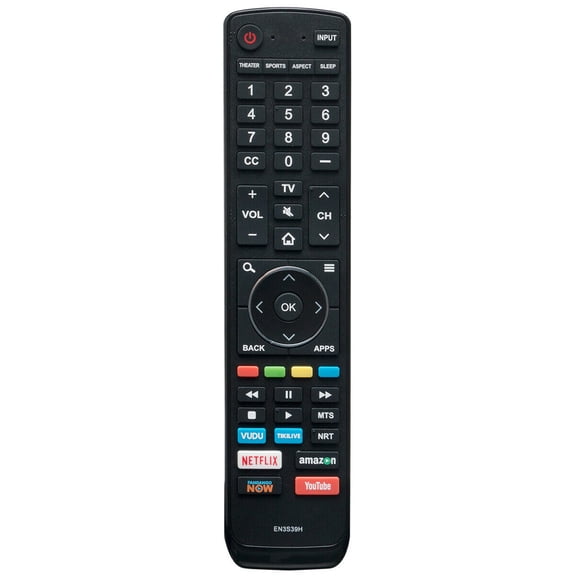 EN3S39H Replace Remote for Hisense TV 49H6030E 49H6040E 65H8050D 65H8080E 55H6C