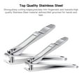 thumbnail image 5 of USTAR Nail Clipper Set Sharp Nail Clippers Fingernail Clippers Toenail Clippers Nail Care Cutter Stainless Steel Sturdy Nail Trimmer for Men and Women, 5 of 7