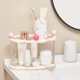 thumbnail image 5 of Organizador de perfumes y cosméticos de acrílico | Estante de tocador de varios niveles | Estante para mostrador o escritorio de baño para maquillaje y accesorios, 5 of 6