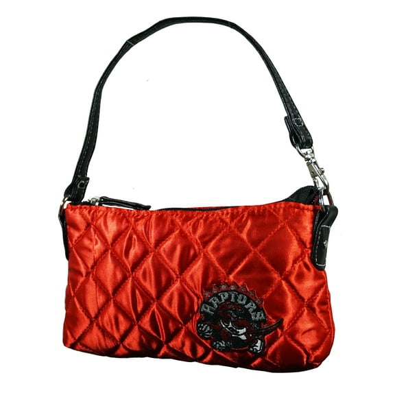 Toronto Basketball Raptor's Quilted Wristlet Purse